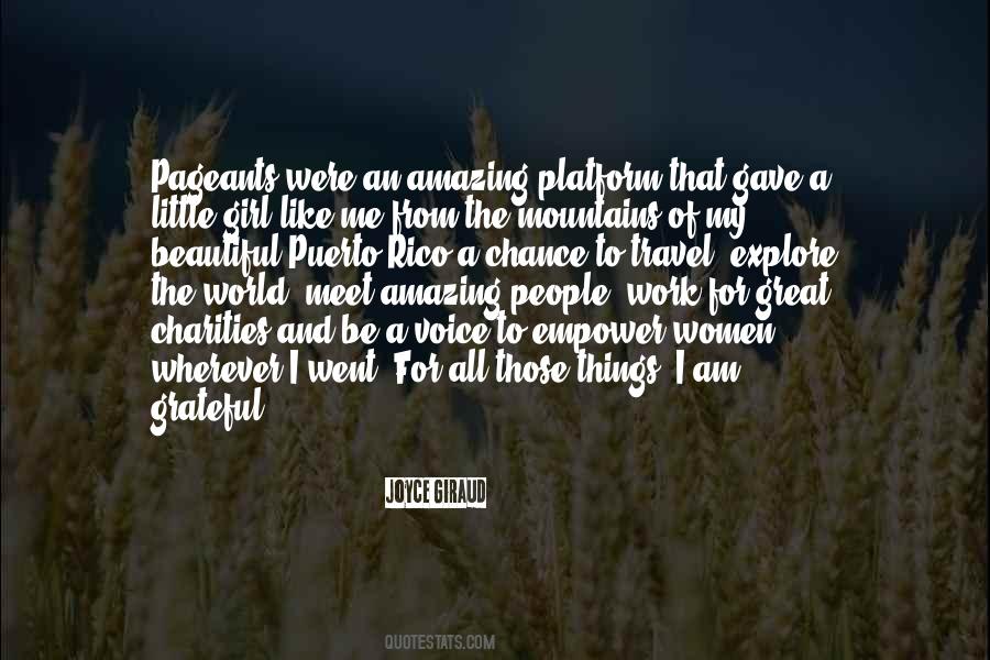An Amazing Girl Quotes #1275896