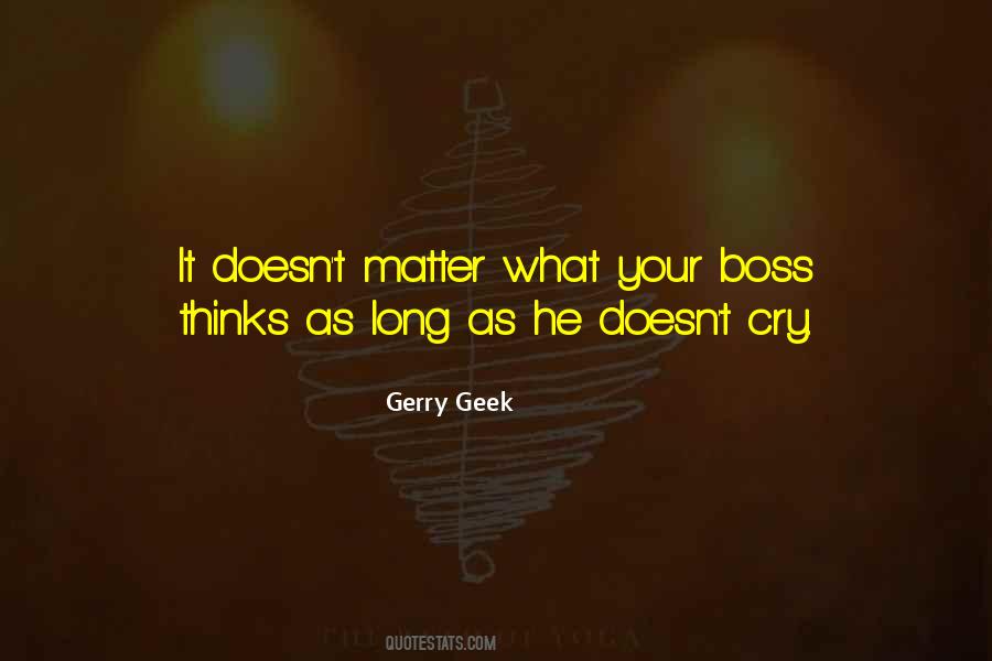 Boss Business Quotes #1617867