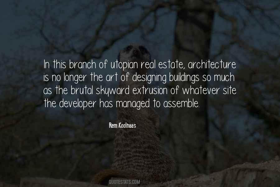 Quotes About The Art Of Architecture #207995