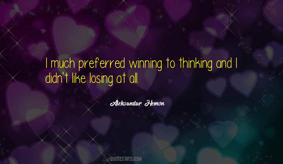 Sports Losing Quotes #487435