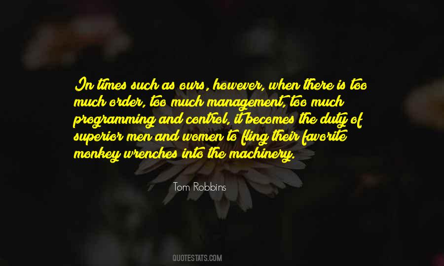 Too Much Control Quotes #1073272