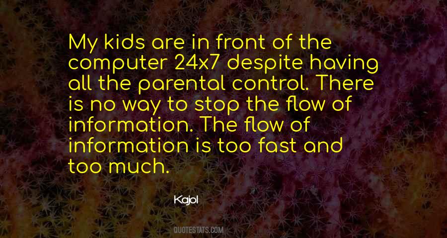 Too Much Control Quotes #1260524