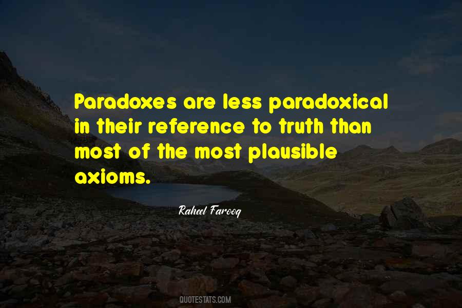 Axioms Philosophy Quotes #252660