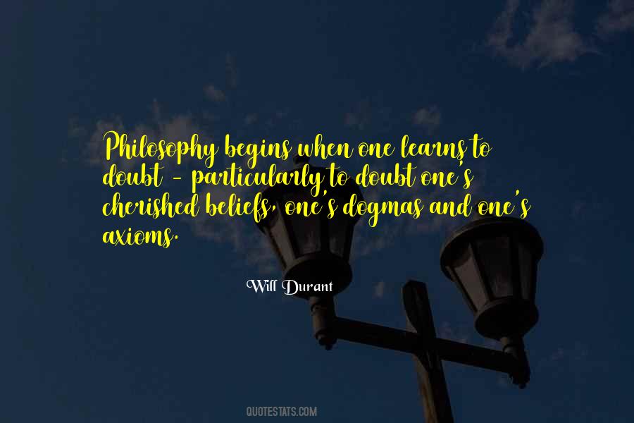 Axioms Philosophy Quotes #729632