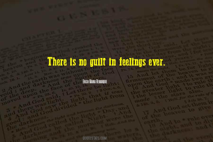 Guilt In Love Quotes #1312856