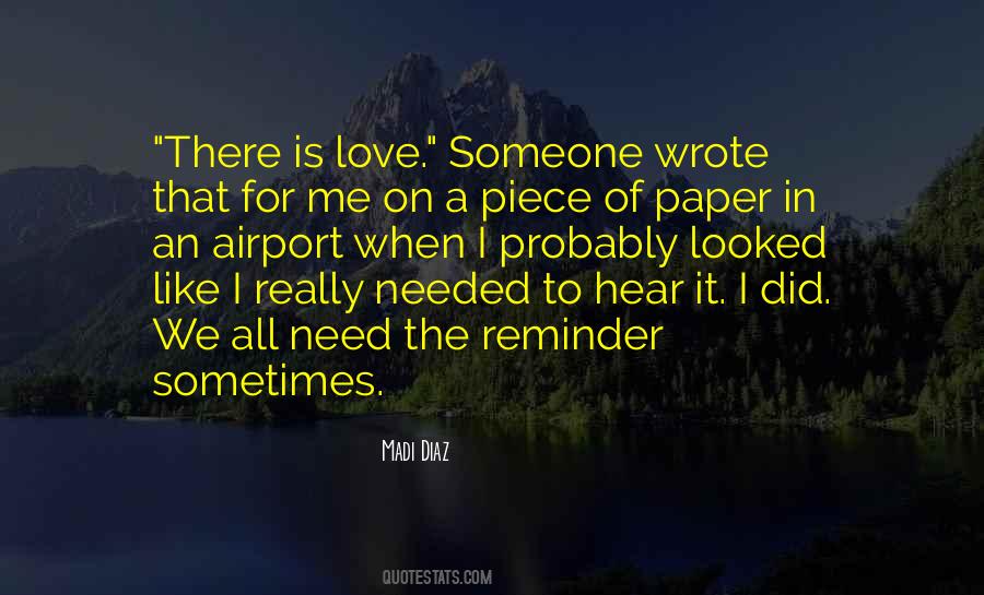 Probably In Love Quotes #1680078