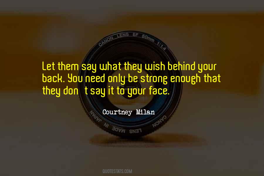Back Gossip Quotes #1120710