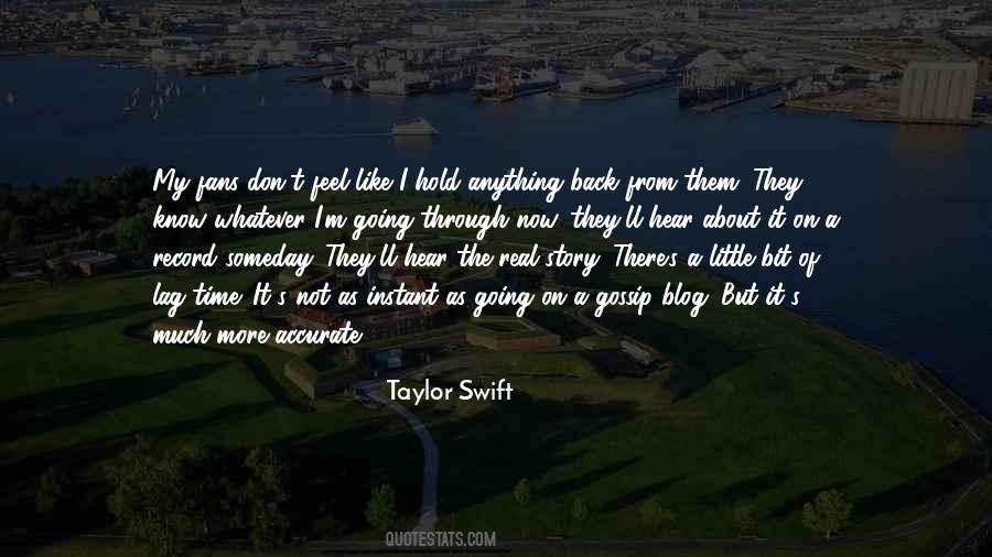 Back Gossip Quotes #1514863