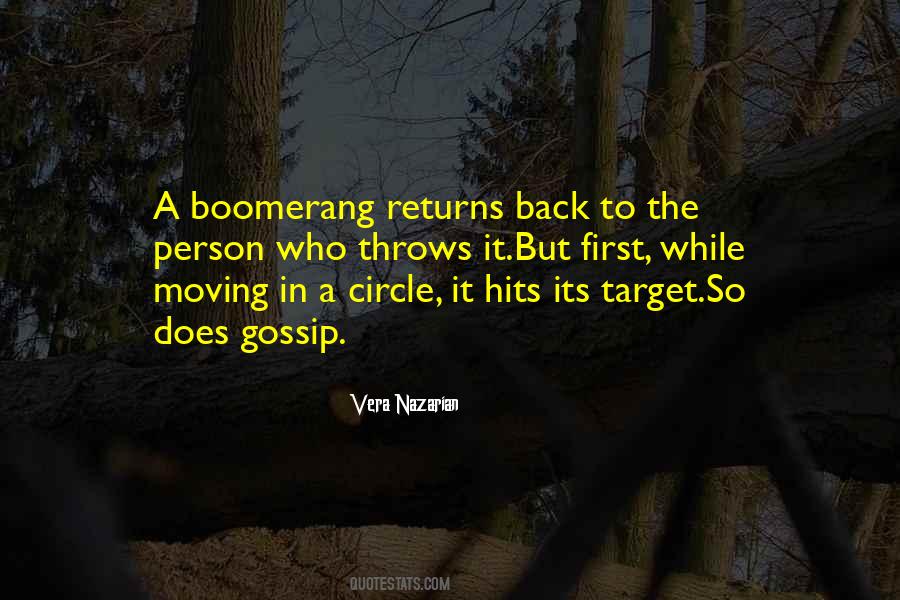 Back Gossip Quotes #59464