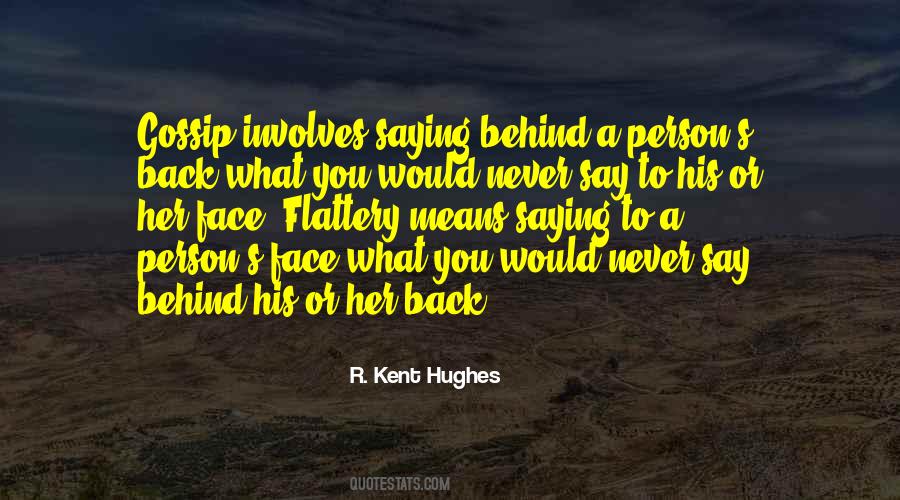 Back Gossip Quotes #920984