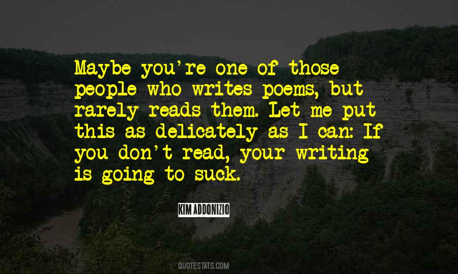 To Read Me Quotes #222704