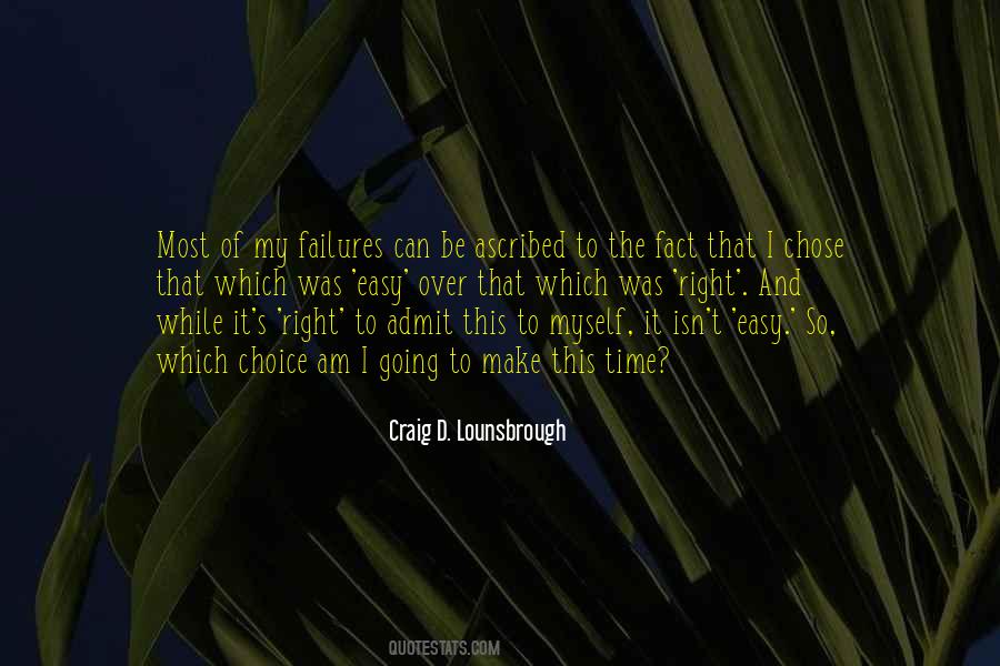 My Failure Quotes #995112