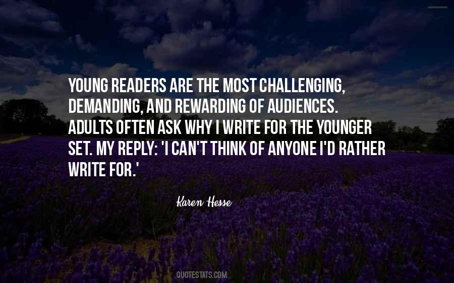 Challenging But Rewarding Quotes #1101743
