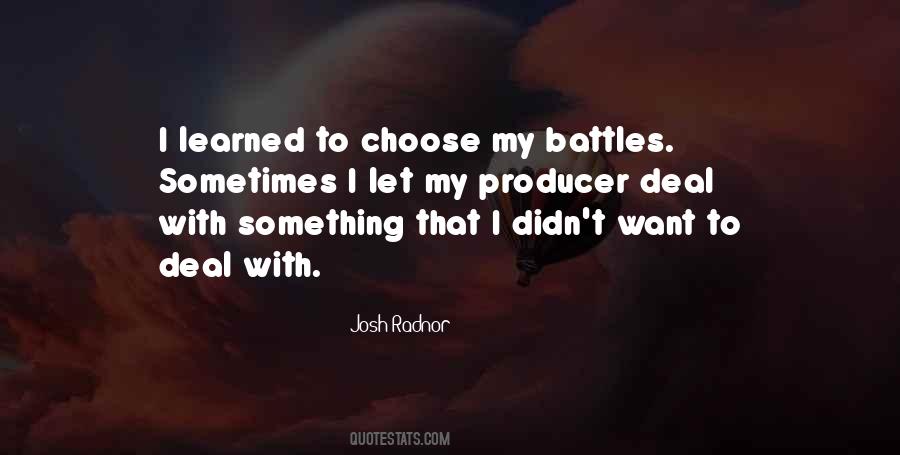 My Battles Quotes #509854