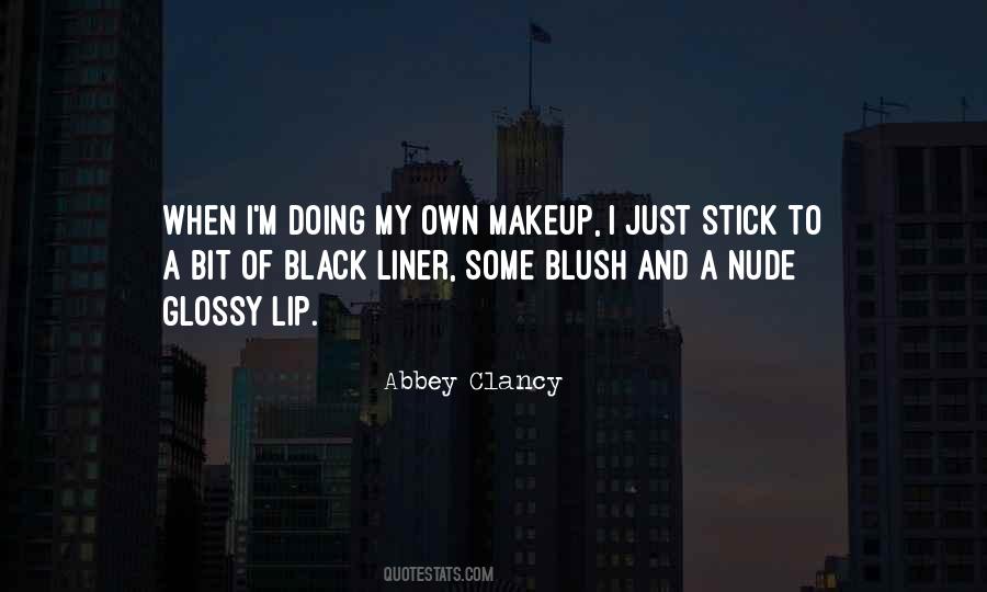 Black Makeup Quotes #1005002