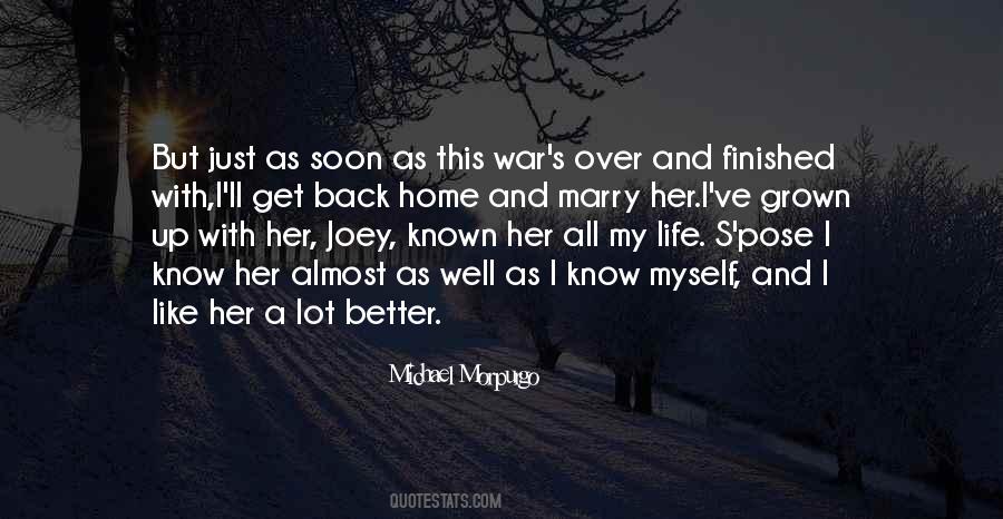Better Myself Quotes #911924