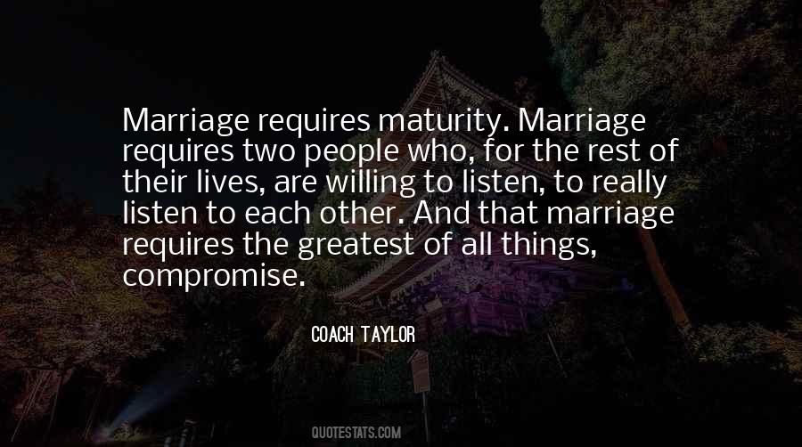 Marriage Compromise Quotes #382179