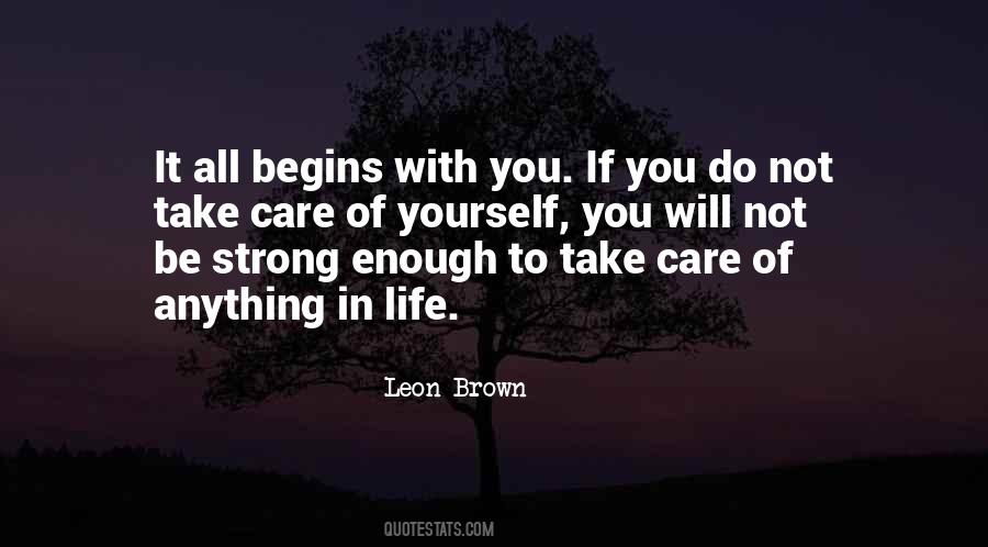 Life Be Strong Quotes #999522