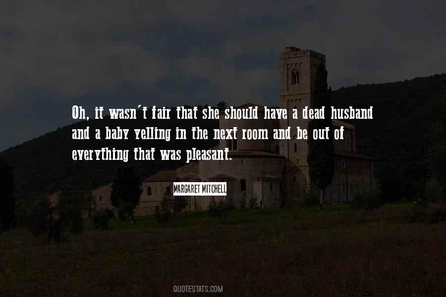 Dead Husband Quotes #576978