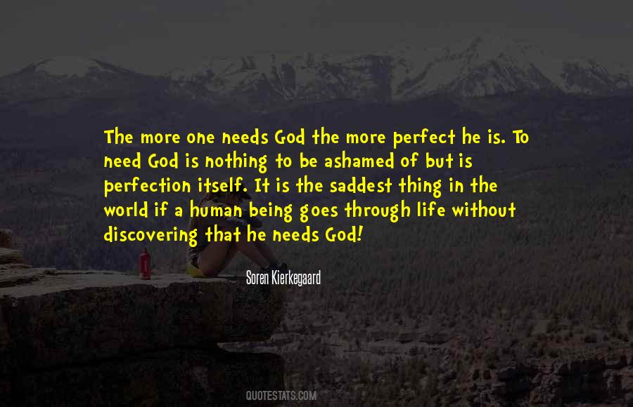 Saddest Thing In The World Quotes #358429