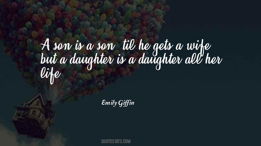 Family Daughter Quotes #1152383