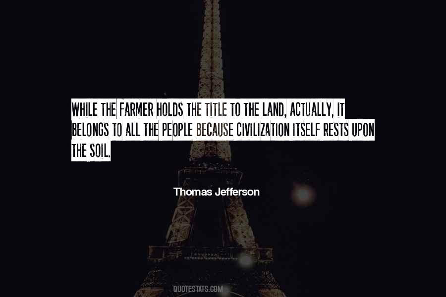 Quotes About The Farmer #1735497