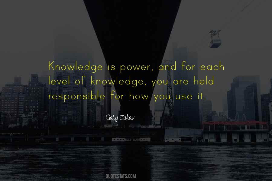 Of Knowledge Quotes #1674455