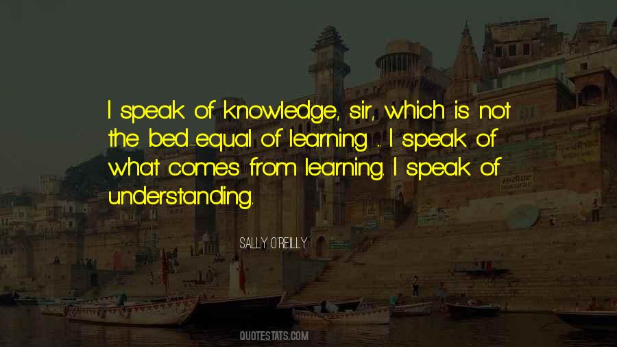 Of Knowledge Quotes #1683095