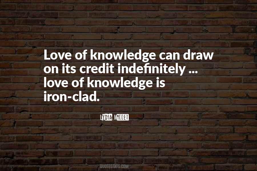 Of Knowledge Quotes #1715752