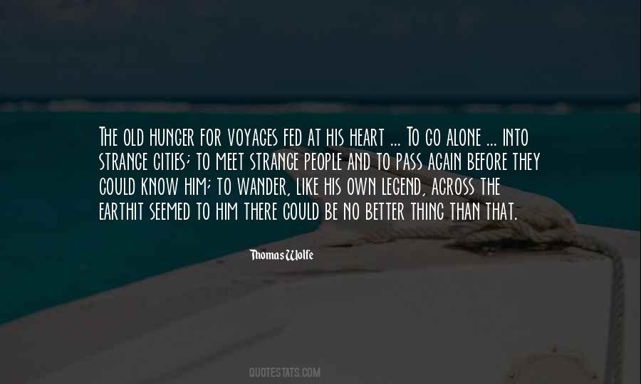 Wander Alone Quotes #689711