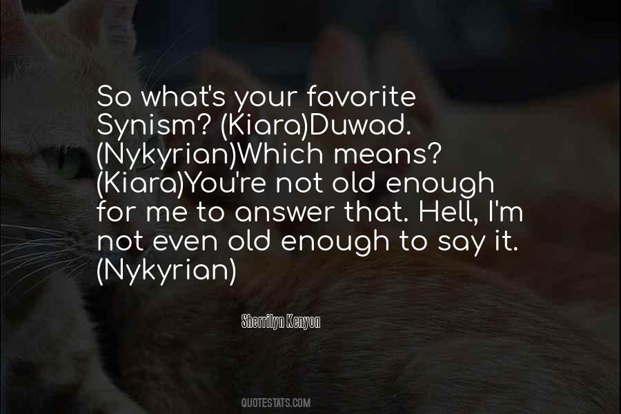 Not Your Favorite Quotes #1125535