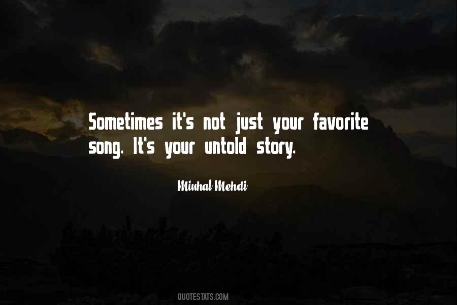 Not Your Favorite Quotes #34235