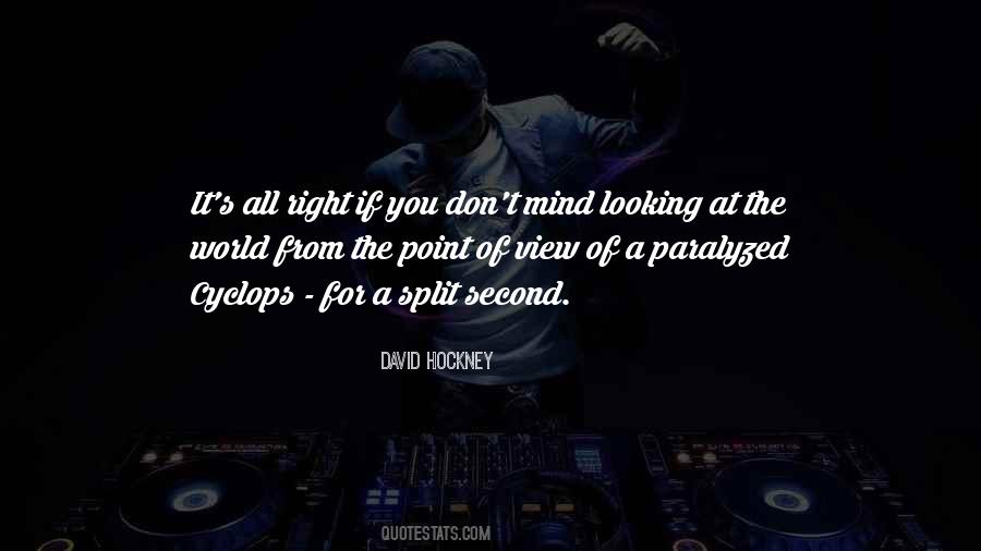 Looking At The View Quotes #888714