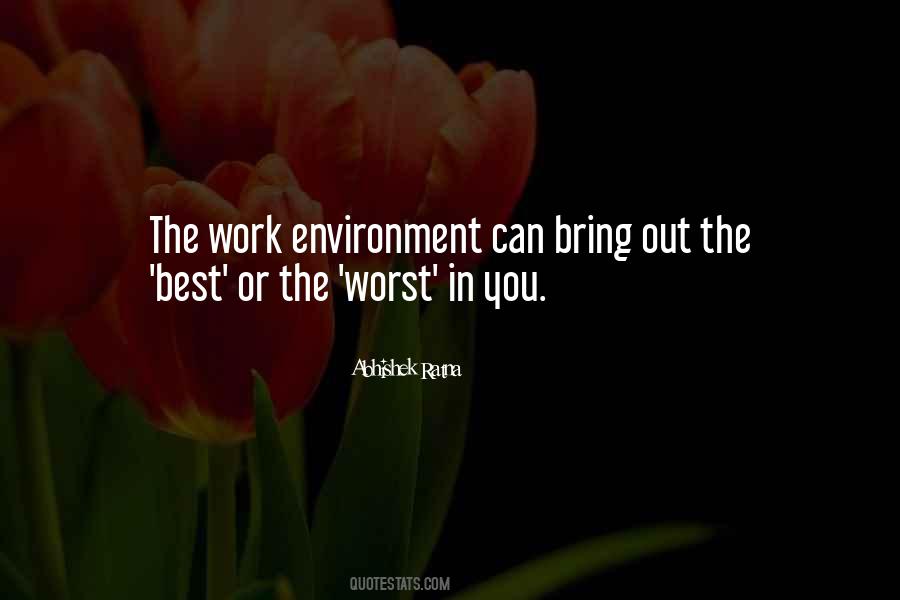 Best Work Culture Quotes #1004533