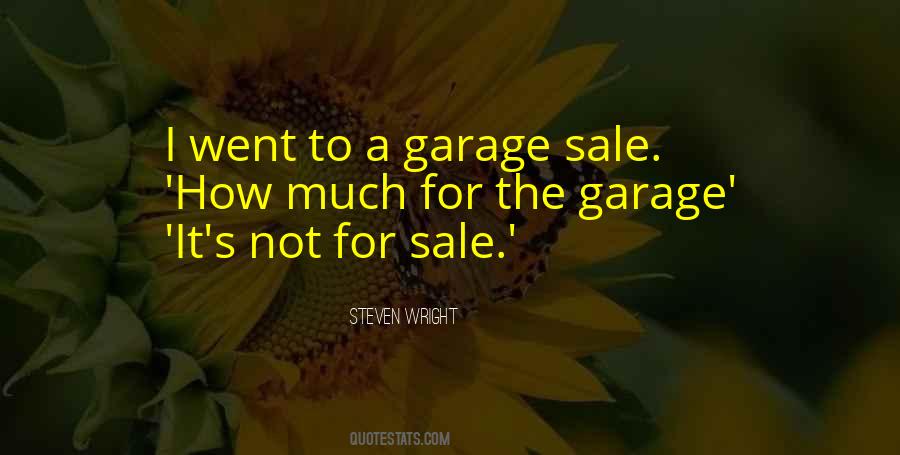 Garage Sale Quotes #1374071