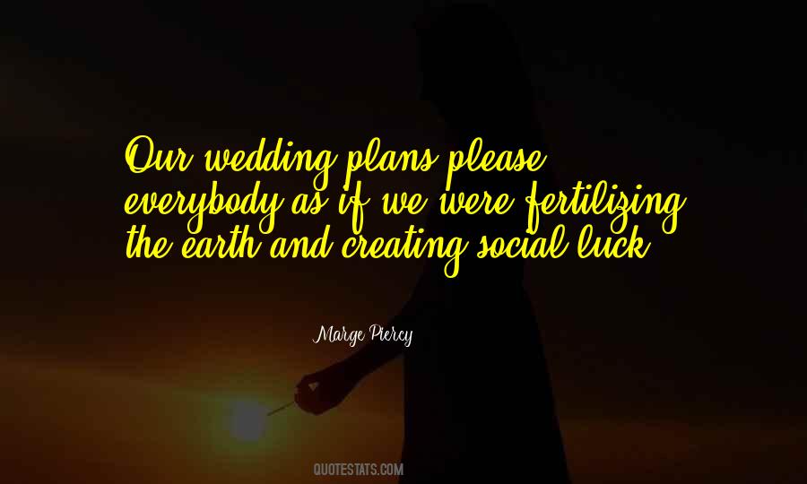 Quotes About Wedding Plans #1818638