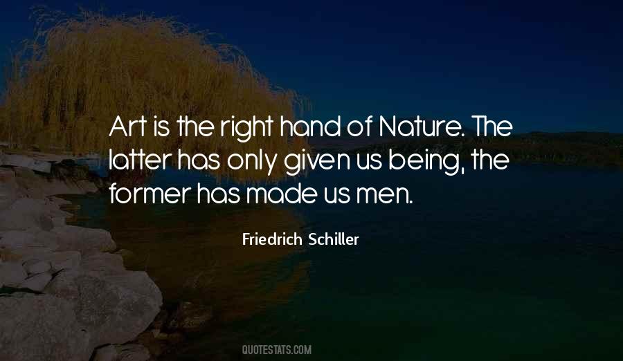 Hand Of Nature Quotes #1387784