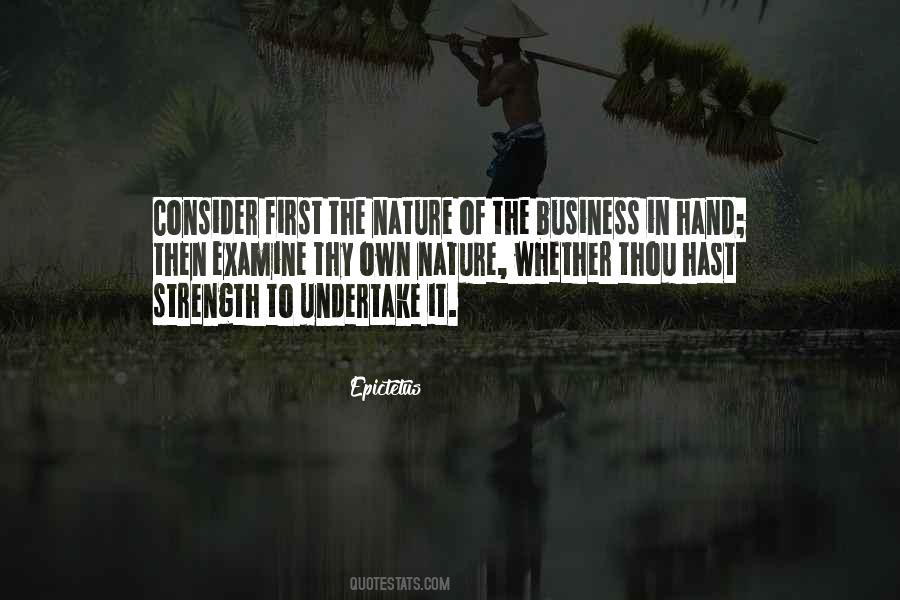 Hand Of Nature Quotes #1457952