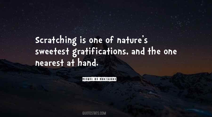 Hand Of Nature Quotes #398914