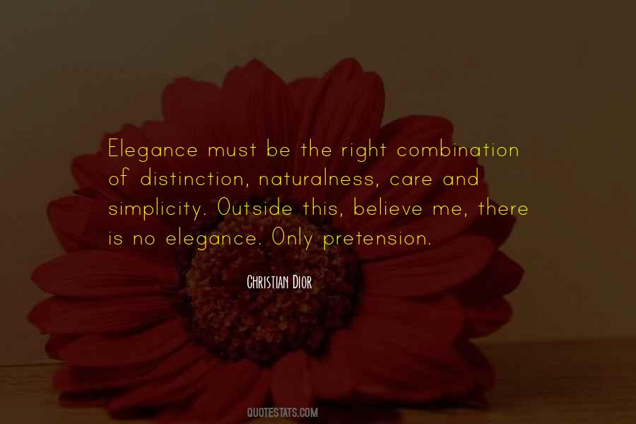 Elegance In Simplicity Quotes #908822
