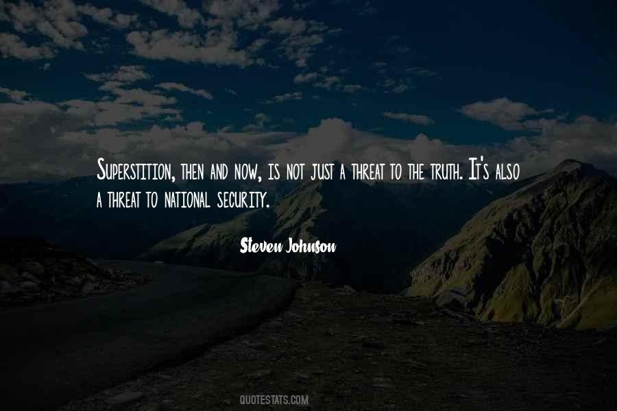 Security Is Mostly A Superstition Quotes #307190