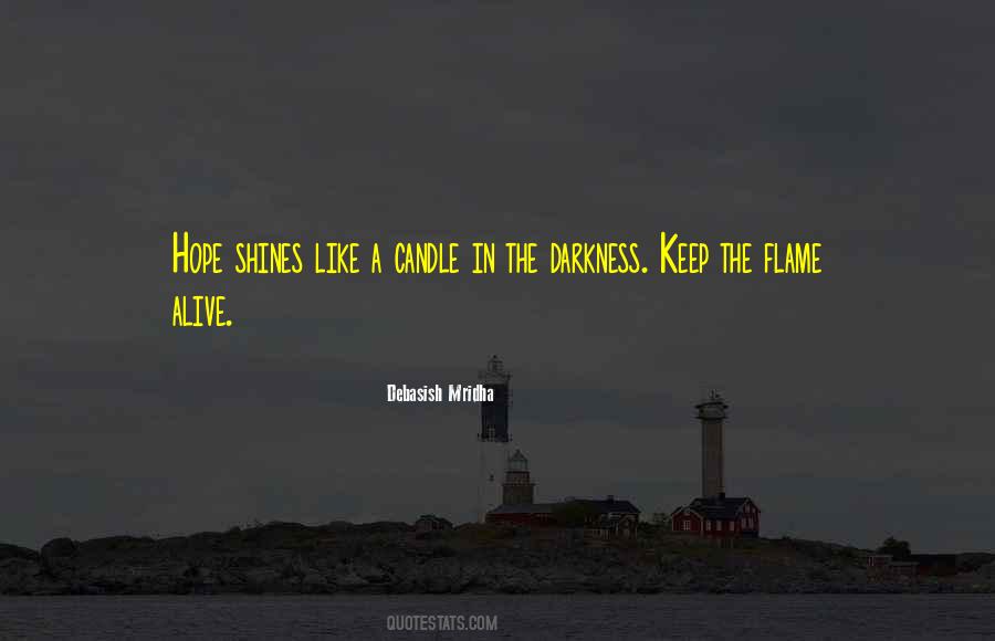 Candle In Darkness Quotes #394308