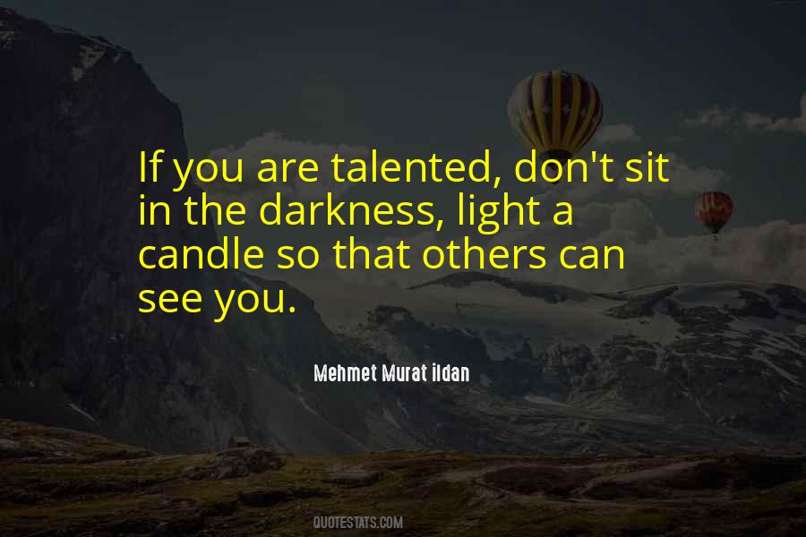 Candle In Darkness Quotes #536768