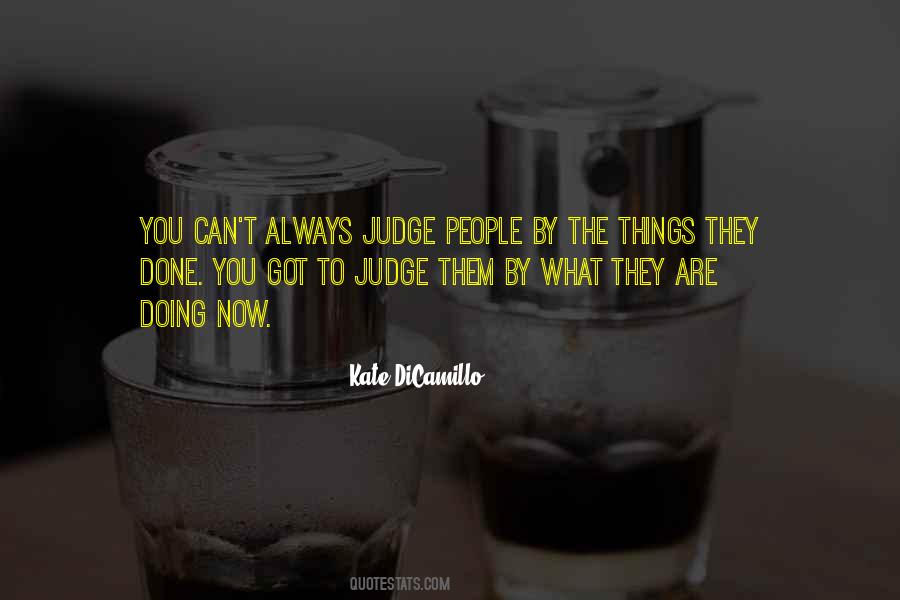 Judge People Quotes #1294746