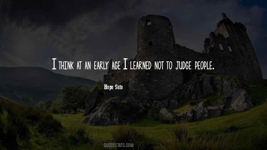 Judge People Quotes #723683
