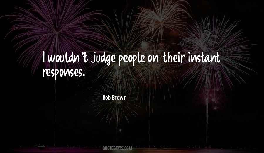 Judge People Quotes #833775