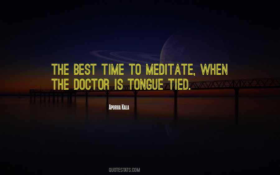 The Best Doctor Quotes #1395400