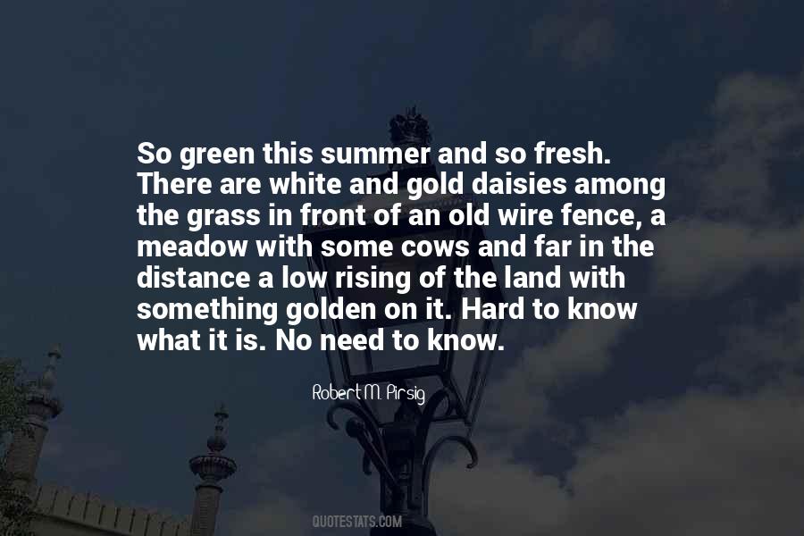 Green Green Grass Quotes #1051410