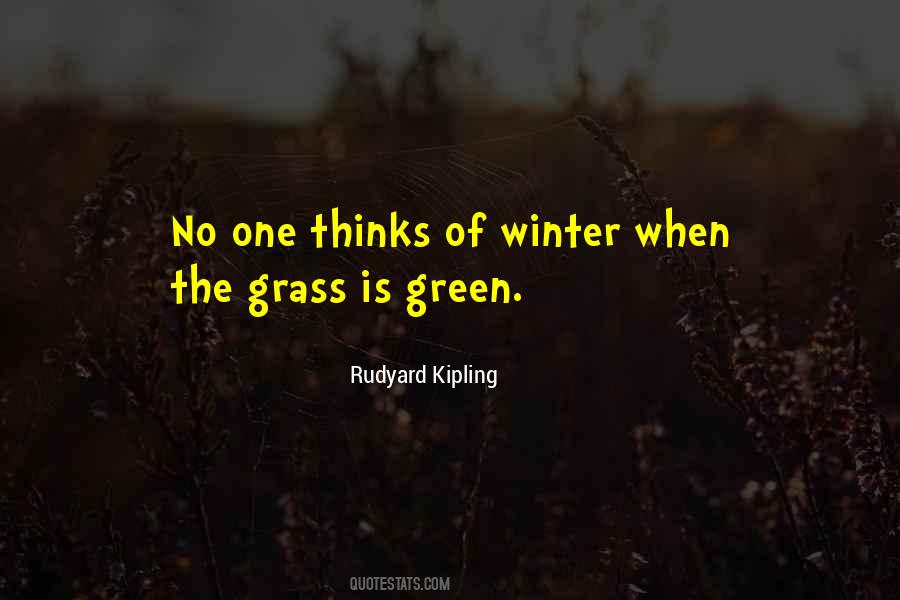 Green Green Grass Quotes #1614553