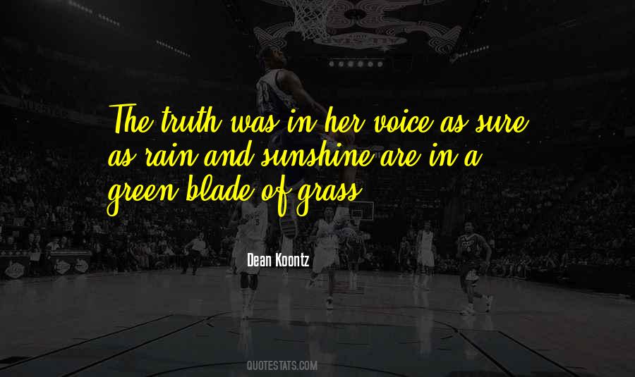 Green Green Grass Quotes #42767